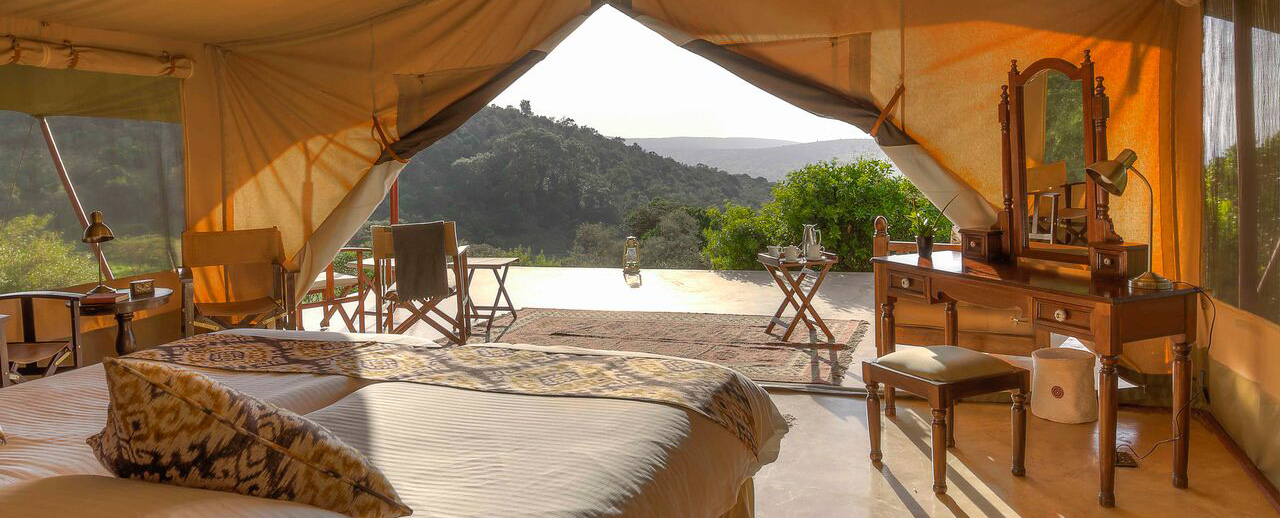 masai mara safari glamping